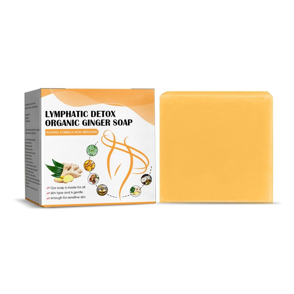 

100 г натуральное органическое нежное мыло для тела имбирь лимфодренажное мыло с имбирем чистое натуральное чистое сделано из экстракта имбиря