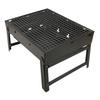 Faltbarer Grill Hochtemperaturbeständig Outdoor BBQ Holzkohleofen für Camping Kleine Größe