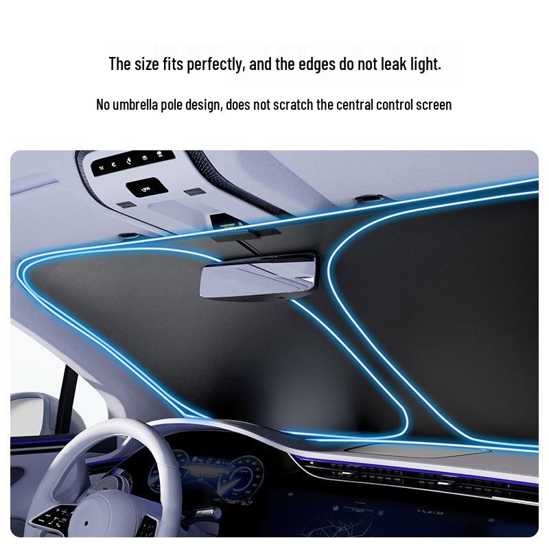 Custom Logo Thickened Heat Insulation Sunshade for Car Windshield