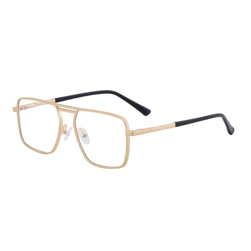 Box Sunglasses Double Beam Retro Men'S Sunglasses Trendy High-End Glasses For Men Driving