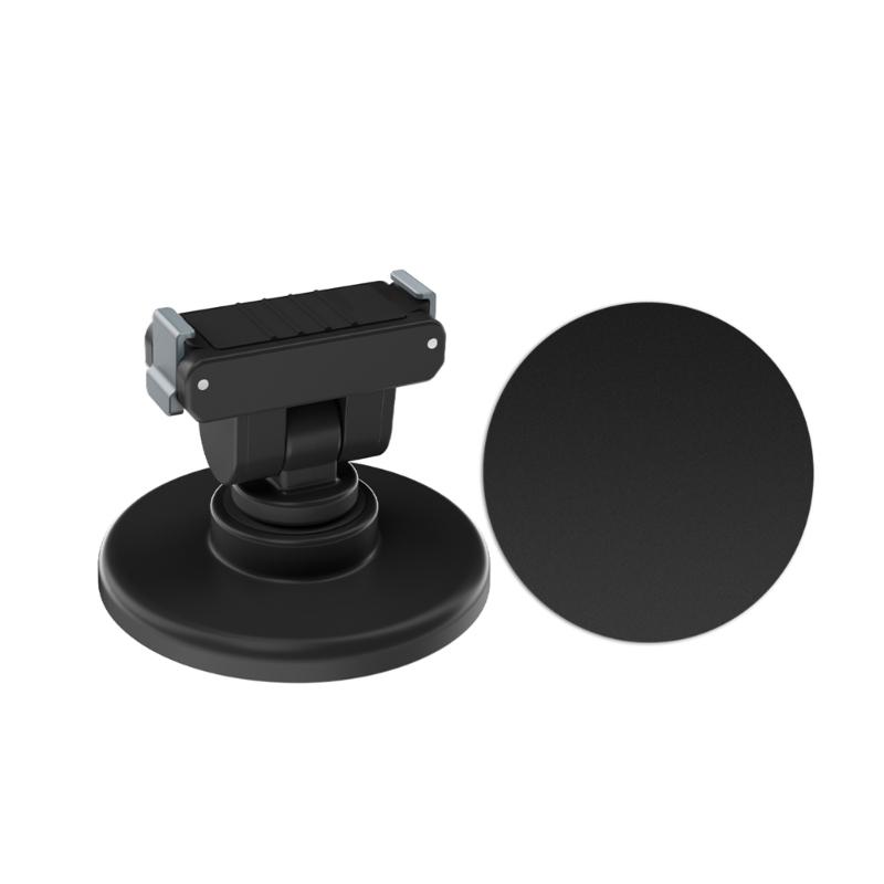 Quick Detach Magnetic Camera Base for Action 6 Sports Cameras Mount with 180Degree Rotations Standard 1/4Inch Hole Mount
