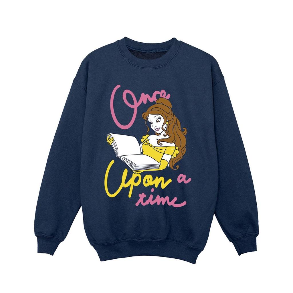 Beauty And The Beast Girls Once Upon A Time Belle Sweatshirt