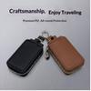 PU Leather Zipper Key Organizer for Men and Women Perfect for Daily Car Key Management