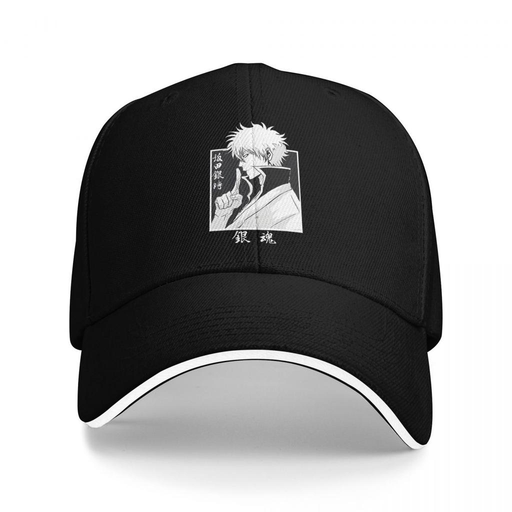 Gintama Sakata Gintoki Breathable Design Cap Female Womens Cap Mens Baseball Cap