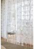 American Flower Lace Sheer Window Curtain Fabric