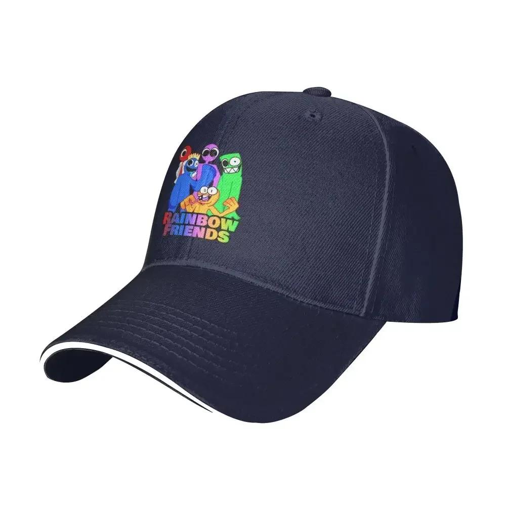 

NEW Ainbow Friends Baseball Cap Unisex WoUnisex Fashion Hat Outdoor Sport Running Adjustable Cap Adjustable