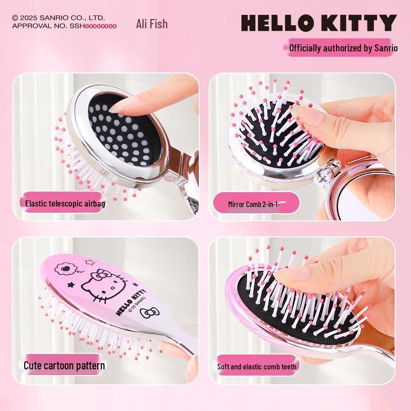 Sanrio Licensed Cute Cartoon Girlish Air Cushion Hairdressing Comb