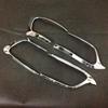 2014 2015 2016 2017 2018 For Jeep Cherokee KL Car ABS Chrome Tail Rear Lamp Light Frame Cover Trim Stickers Accessories 4 Pieces