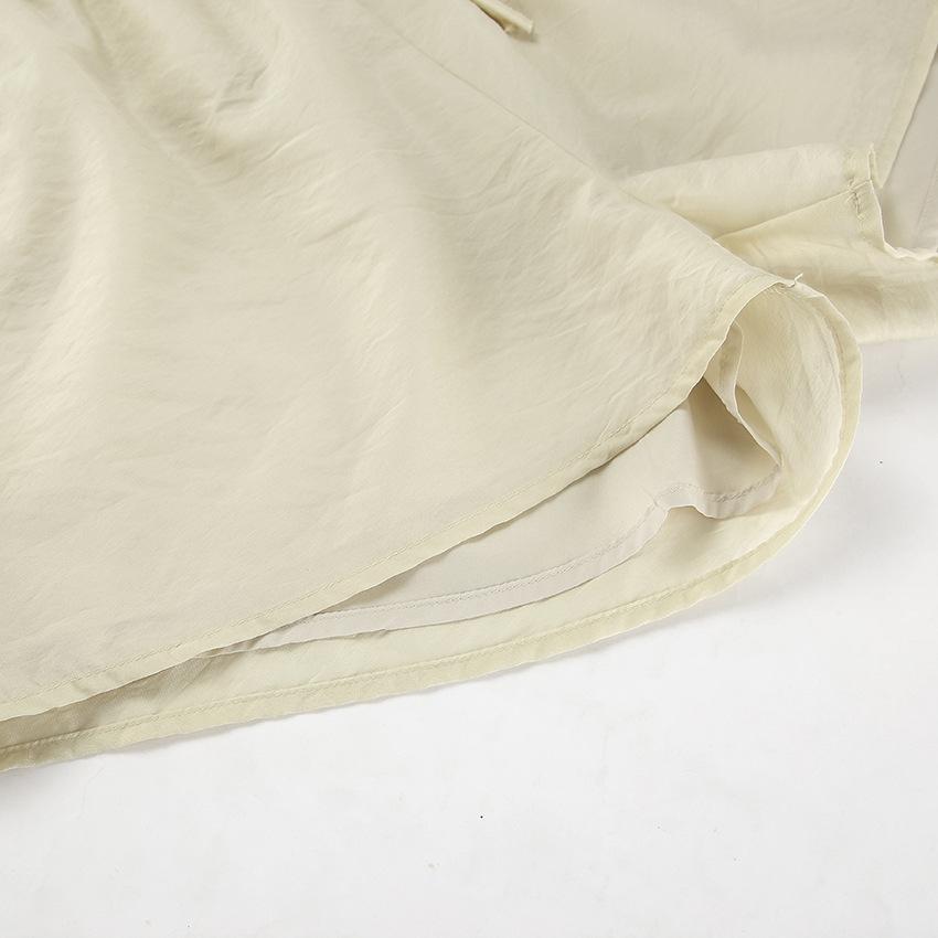 Women's Spring and Summer Design Ruffle Fashion Casual Tie Cardigan Top Shorts Suit