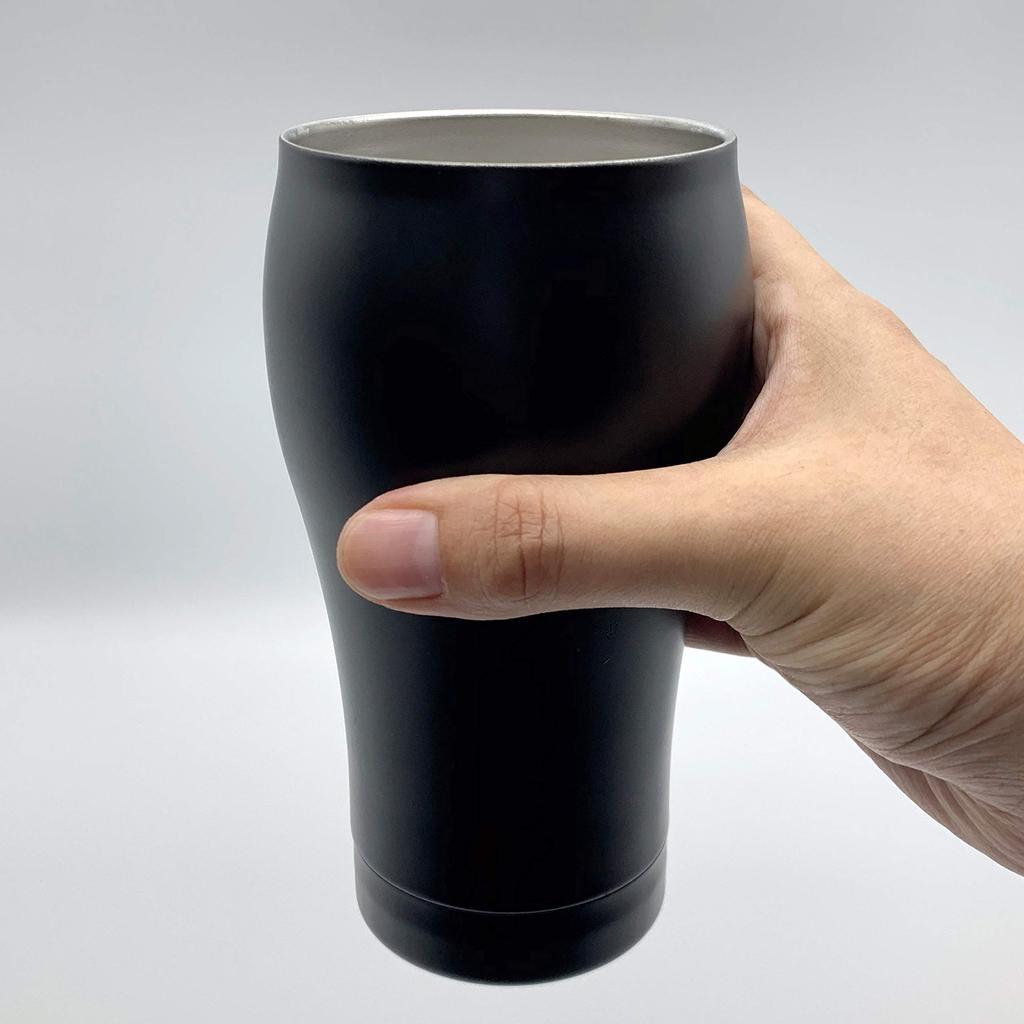 Dolce Duo Thermo Tumbler Pair Cup Thermal Insulation Stainless Steel Beer Cup Vacuum Insulated 350ml White X Black Day Birthday Gift Set Father's