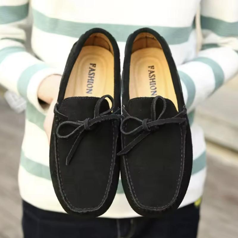 Fashion High Quality Men Loafers Suede Casual Shoes Summer Classic Soft Moccasins Male Driving Shoes Luxury Slip on Men Flats Size 38-49