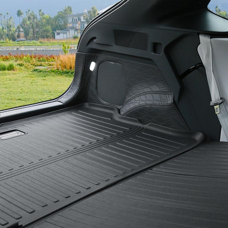 For XPENG G6 2026 Trunk Liner TPE Waterproof Luggage Storage Mat Anti-Slip Rear Seat Backrest Protective Pad Modify Accessories