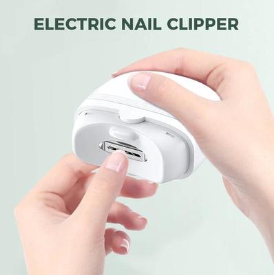 1PC Elektrische Nagel Clipper Automatische Nagel Clipper Trimmer Cutter Nagel Schere Anti-Splash Nagel maschine Maniküre maschine