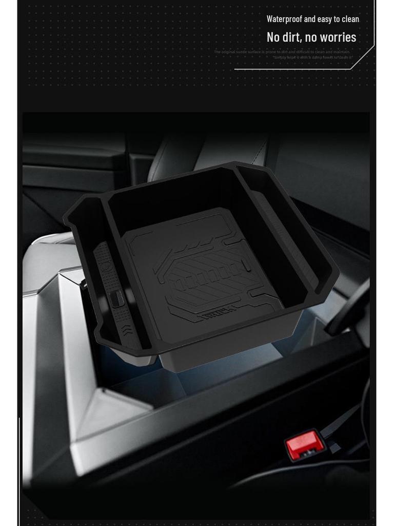 Cybertruck Mittelkonsolen-Armlehnen-Organizer-Box