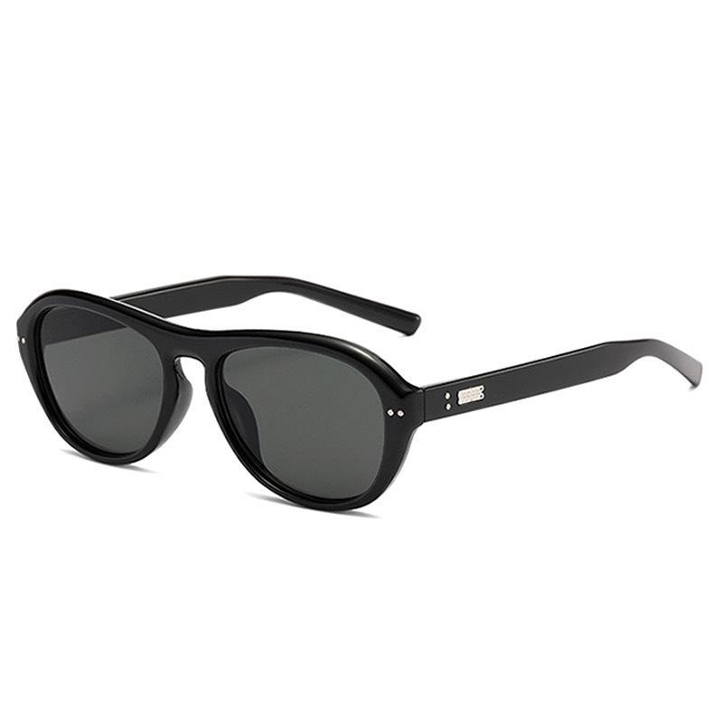 

Солнцезащитные очки GM Retro Korean Oval Aviator - Модные унисекс очки высокого класса в уличном стиле