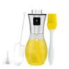 200ML Oil Sprayer Dispenser Oil Spray Bottle Portable Grilling Olive Oil Glass Bottle for Kitchen Cooking Salad Bread