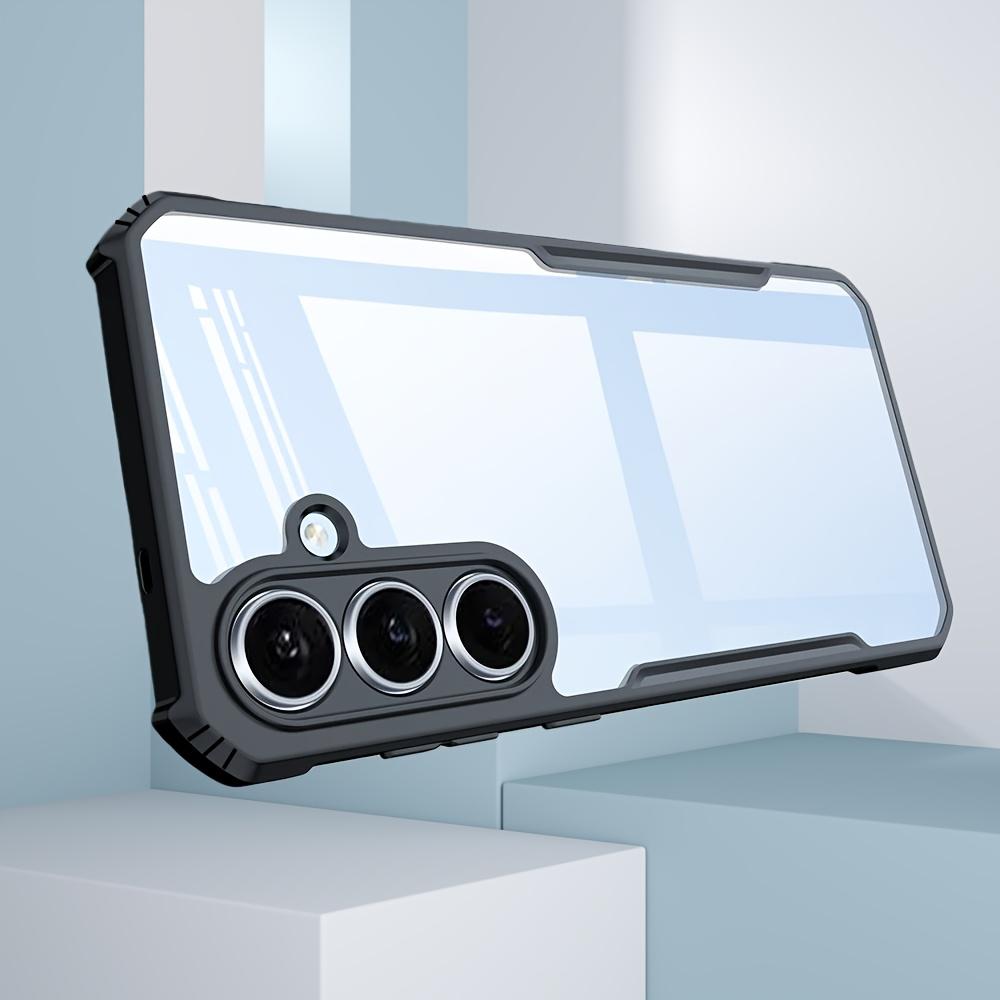 Funda Dura de TPU Transparente Minimalista para Samsung Galaxy A57/37/27/17/07 A56/36/26/16/06 A55/35/25/15/05S S26 Ultra Plus S25Edge S25/24/23FE Cubierta a Prueba de Golpes