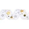 Ribbon Printing Stars Ribbon For Christmas Wedding Decoration Cake Ribbon Gift Wrapping DIY Sewing Handmand Art Craft