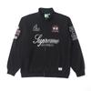 Men's and women's alphabet decal waterproof hooded zipper jacket