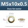 Yigu Durable Brass Flat Washers: M2-M12 Screws