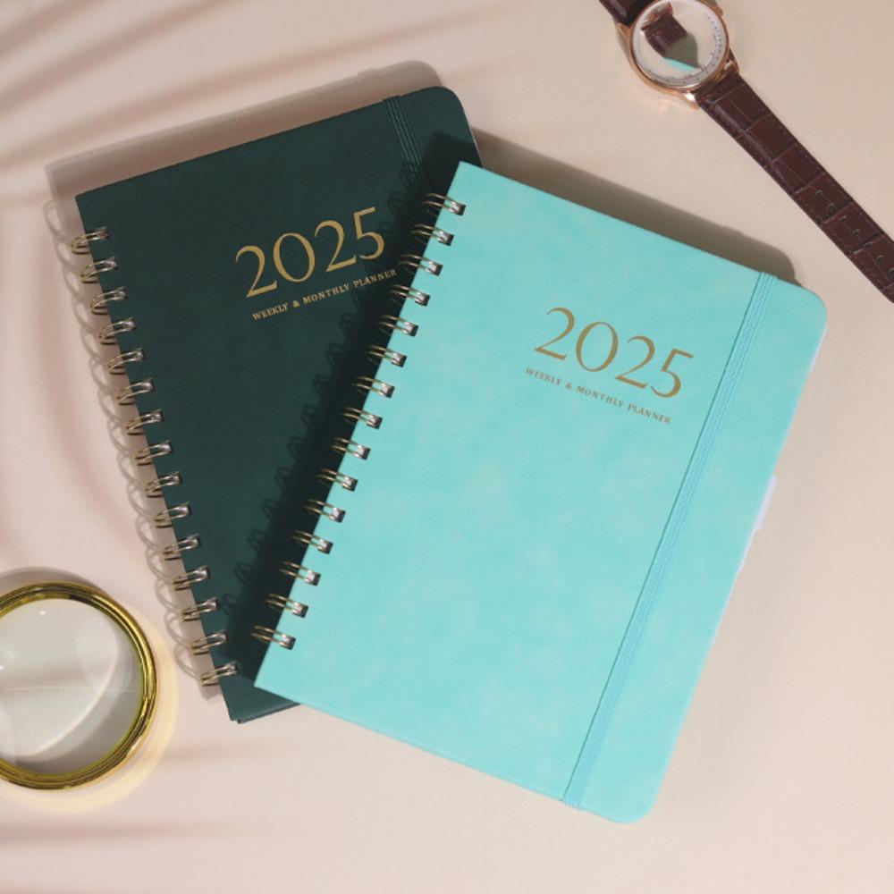 Hard Cover Journal Weekly Planner Gradient Daily Planner Notepad Schedules Notebooks  Activities