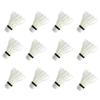 12Pcs Professional Feather Ball with Durability Stability & Balance Duck Feather Badminton Shuttlecocks Badminton Birdie