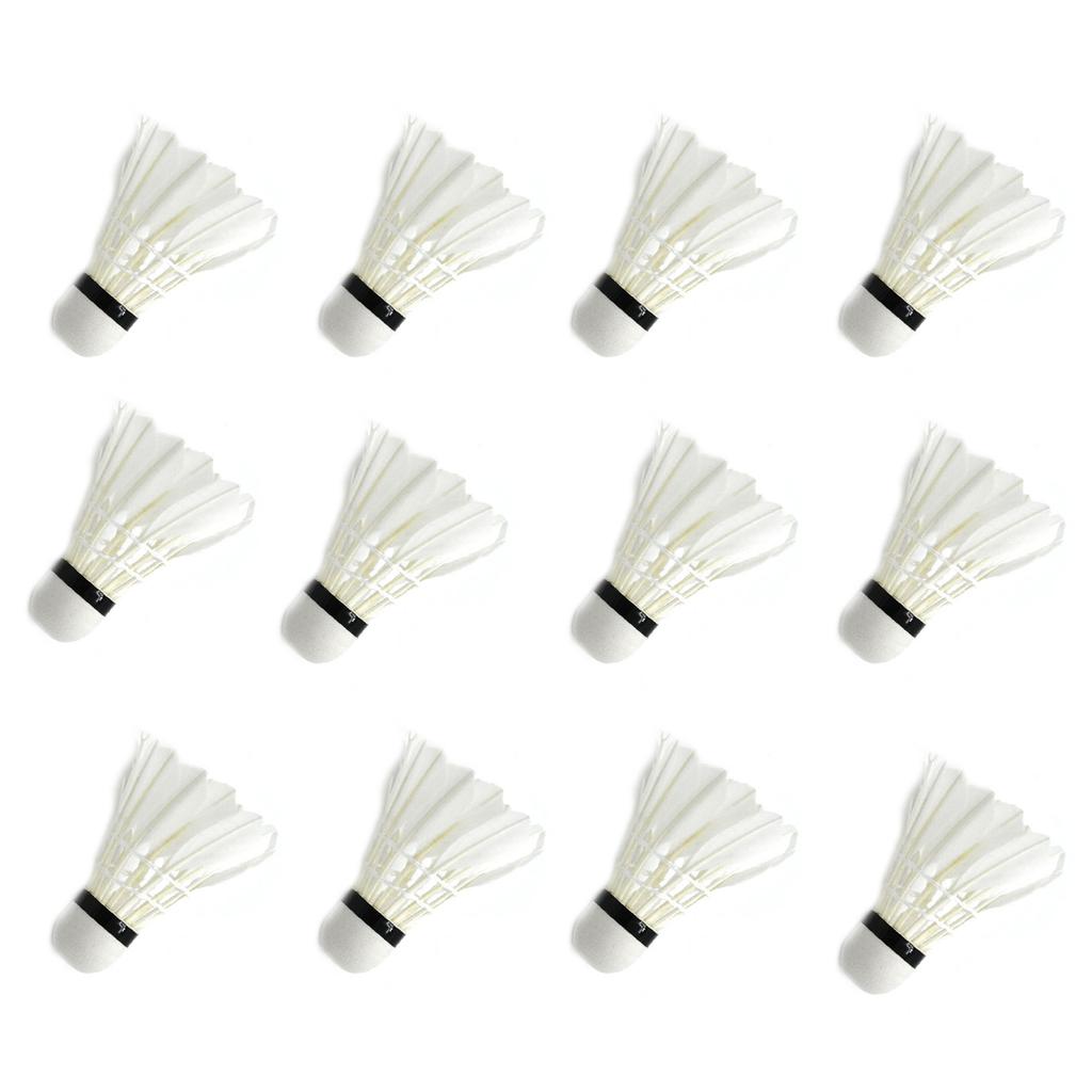 Shuttlecock Badminton 12Pcs Badminton Shuttlecocks Feather Shuttlecocks Sports Training Badminton Balls Outdoor Sports