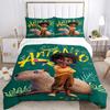 3pcs Encanto Antonio Madrigal & Capybara Bedding Set, Including 1 Quilt Cover and 2 Pillow Shams, Without Filling, Soft and Comfortable Home Bedroom