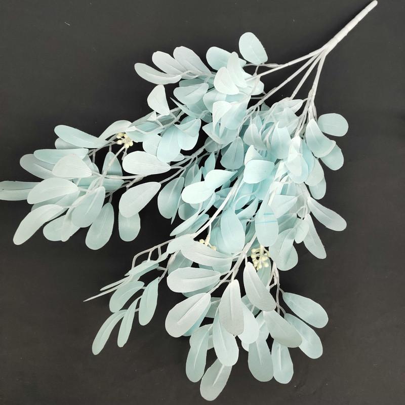 Peanut Artificial Leaf Silk Floral Bouquet Long Stem Wedding Decor Home Display