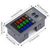 DC730 4-Digit Digital Voltage and Current Power Meter Adjustable Voltage Current DC 0~100V 10A 1000W