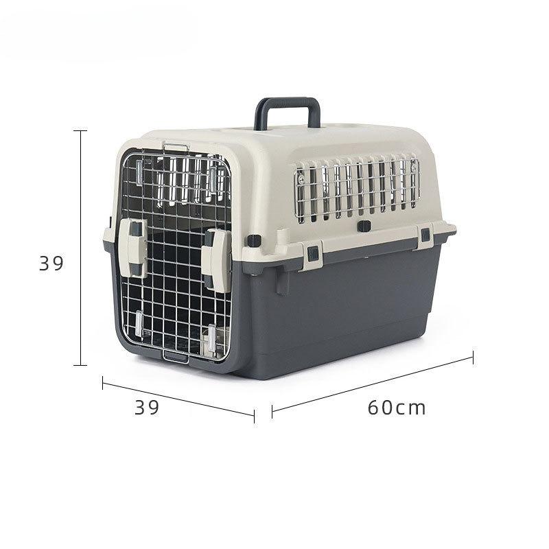 Cross-Border Airline Pet Crate for Medium & Large Dogs – Portable Space Capsule-Style Carrier with Large Capacity