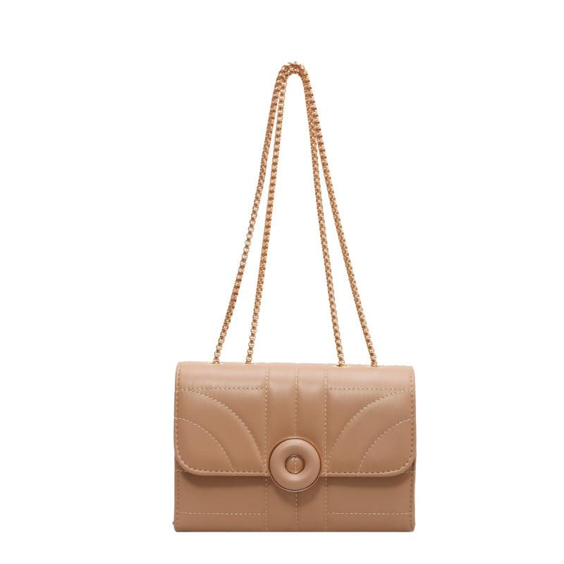 

Fashion Pu Chain Shoulder Bag With Magnetic Closure For Daily Use хакі