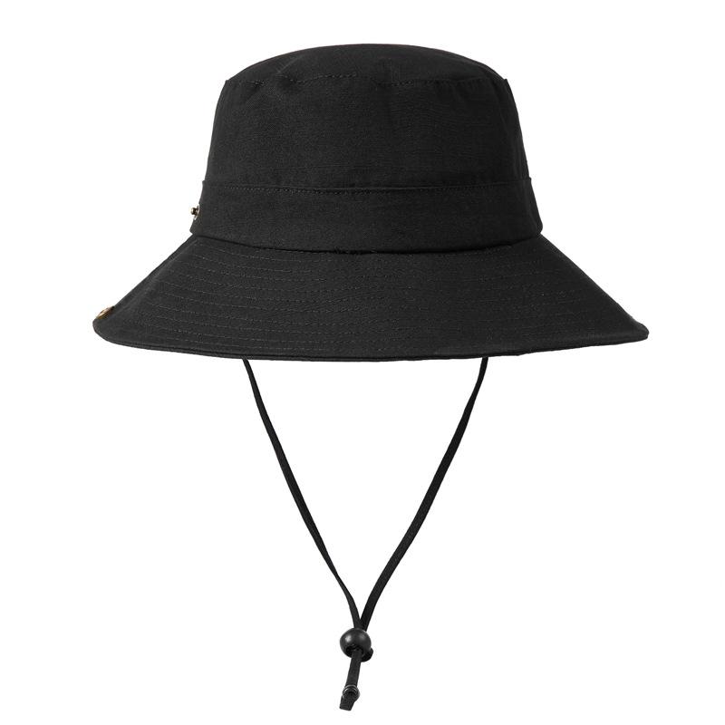 

Четыре сезона однотонная быстросохнущая панама защита от УФ лучей шляпа от солнца мужская и женская уличная тонкая западная джинсовая альпинистская шляпа M（56-58cm）