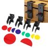 Plastic Wardrobe Closure Jig Set Blue/Black Panel Alignment Woodworking Clamp Scriber Board Marking Wardrobe Closing Board Clip