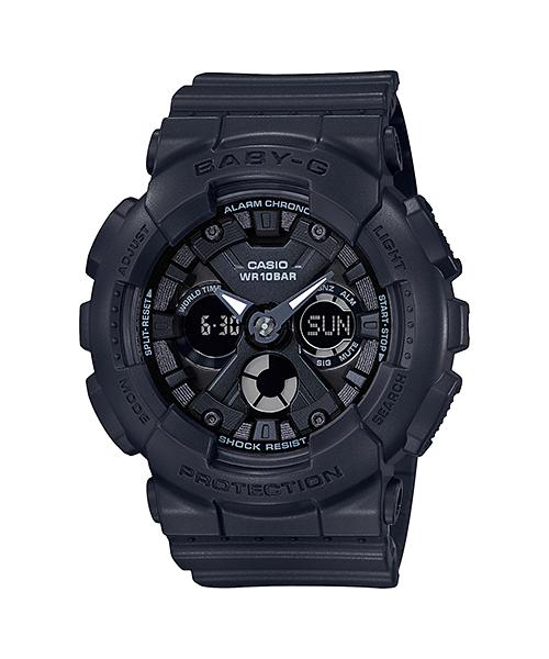 

Casio Men s Resin 100M Water Resistant Analog Shock Resistant Quartz Watch BA-130-1A чёрный
