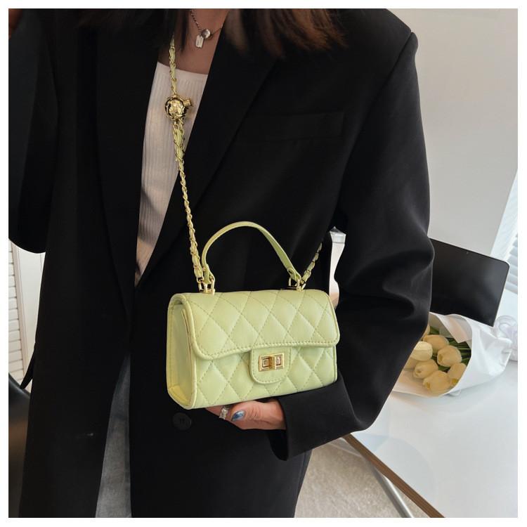 Small Square Bag Women's 2024 New Crossbody Bag Ladies Fashionable Simple Handbag