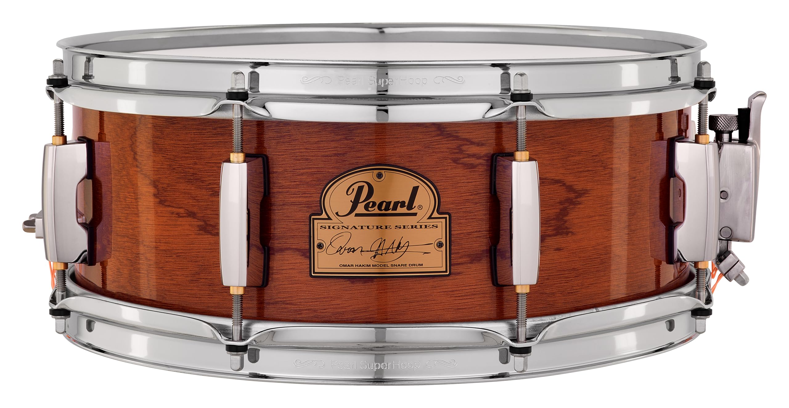 

Pearl OH1350 Omar Hakim Signature 13 x5 African Mahogany Snare Drum
