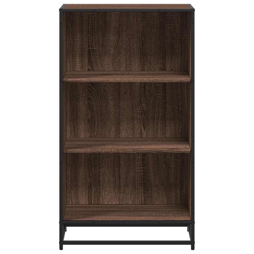 Bookshelf Brown Oak Look 60 x 35 x 107.5 cm Engineered Wood
