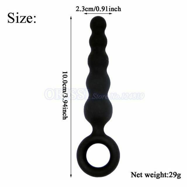 Silikonowe Dildo Analne Zestaw Korków Analnych Trening Fetysz Niewibrujące Korki Analne