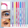 50Pcs Disposable Eyelash Brushes Makeup Tools Silicone Eyelash Makeup Brush Microbrush Rainbow Color Mascara Wand Applicator