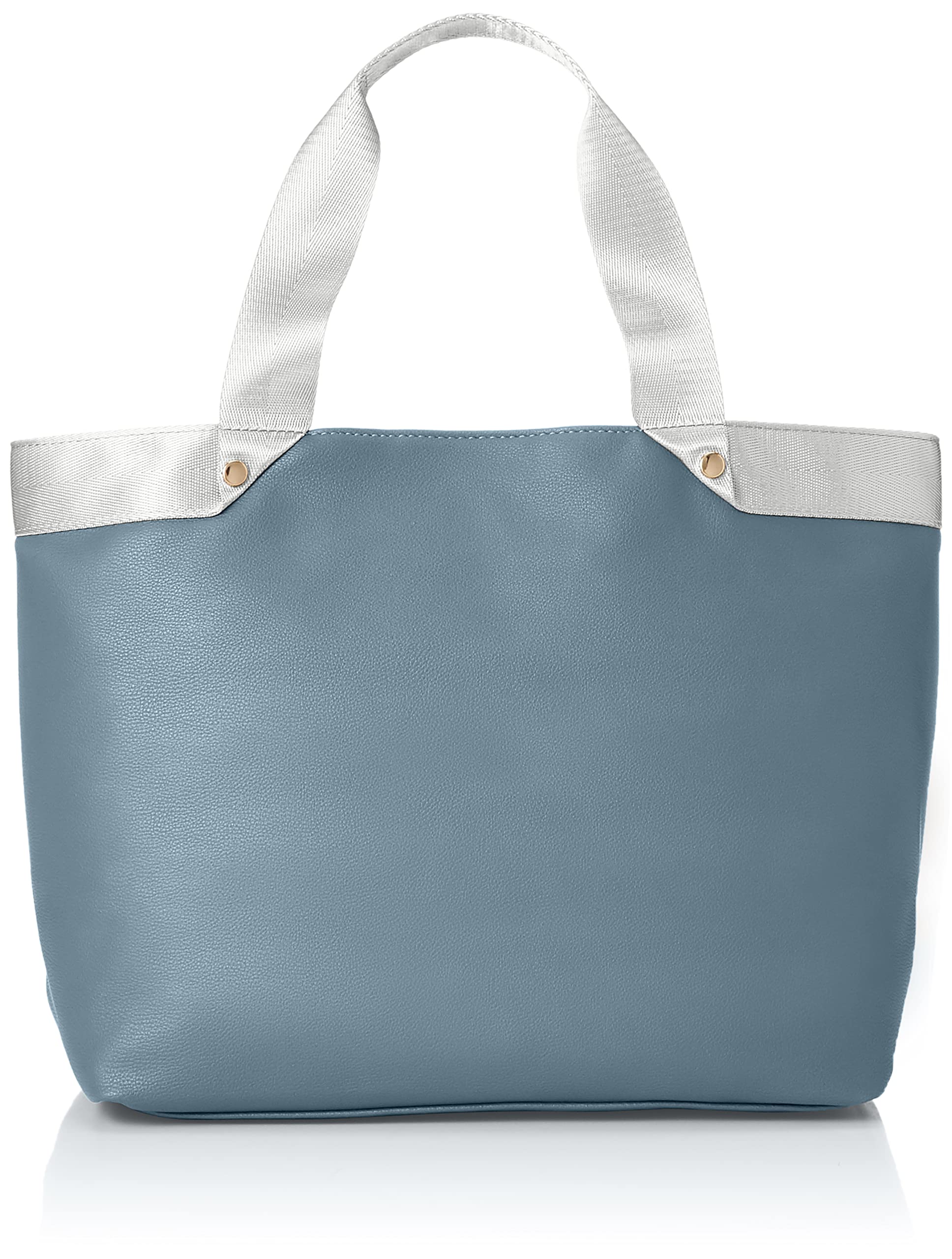 

Tote Bag Tape Handle Faux Leather Tote Compatible 2253111004 Sax [Cuko] Bag/A4 Women s (376)