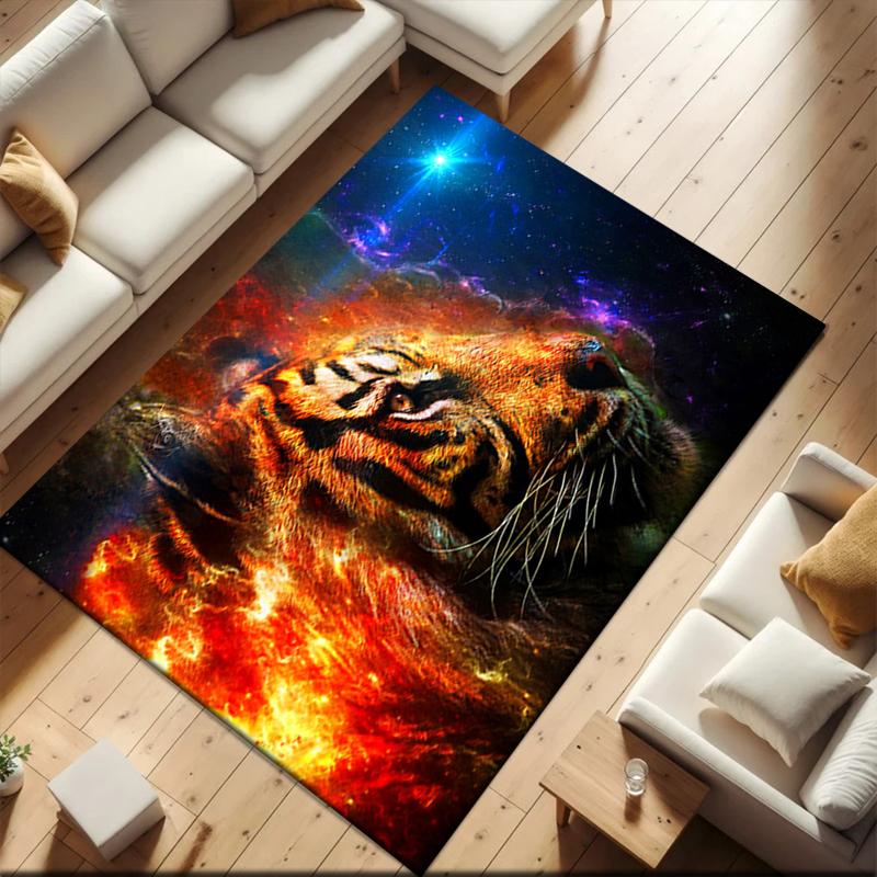 2026 New Style cartoon tiger Carpet Rug for Living Room Bedroom Home Sofa Decoration,Kids play Non-slip Floor Mat