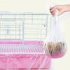 10pcs Elastic Pet Tray Cover Transparent Bird Cage Tray Durable Rabbit Cage Tray Mat  for Dog Cat