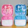 Baby Care Kit Baby Nail Clippers Nasal Aspirator Nose Cleaning Tool Safety Comb Brush 10-Piece Set Specially Designed for Bags