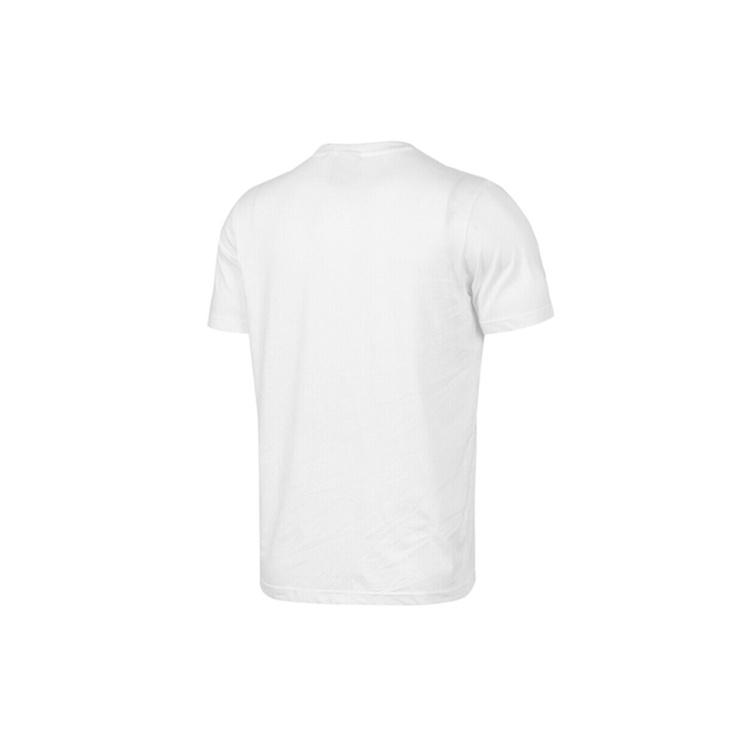 adidas originals Label Tee Logo Printing Sports Short Sleeve White Men's CZ1763