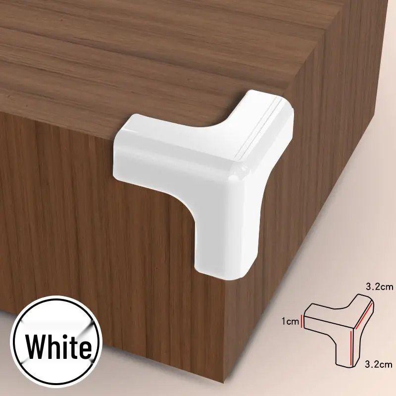 T-Shaped Anti-Collision Corner Protector for Tables and Cabinets