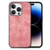 For iPhone 16 Pro Case Retro Leather+TPU Shockproof Protective Phone Cover