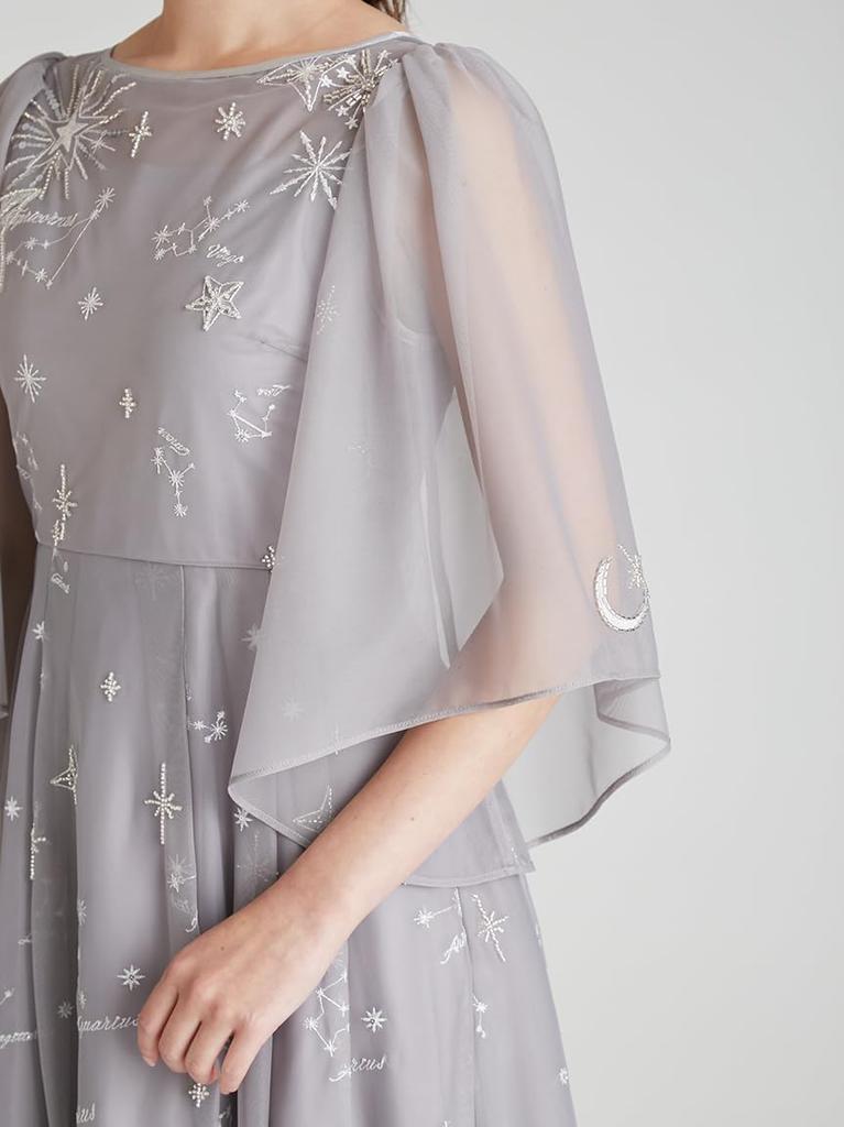 For Starry Tulle Dress CWFO261301LGRY36 [YUMIKATSURA CELFORD]