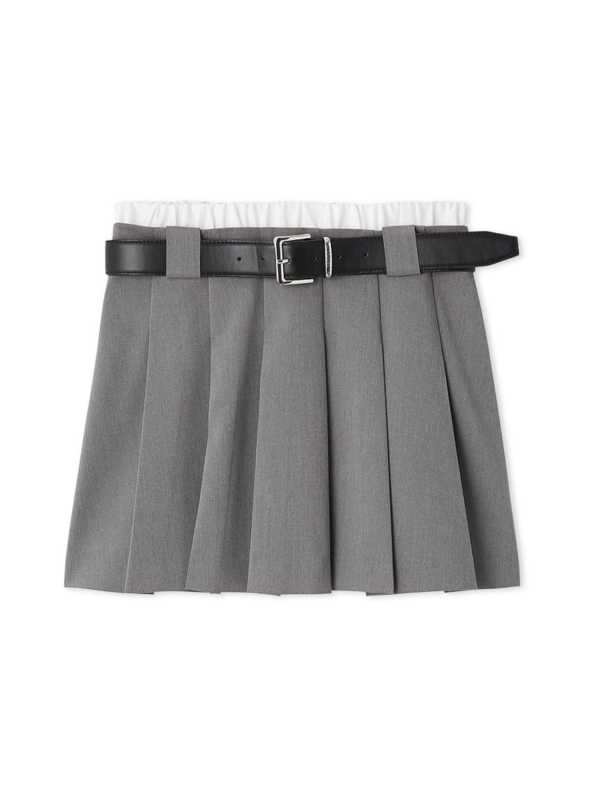 

Snidel Layered Design Pleated Skirt SWFP254279GRY1 сірий колір
