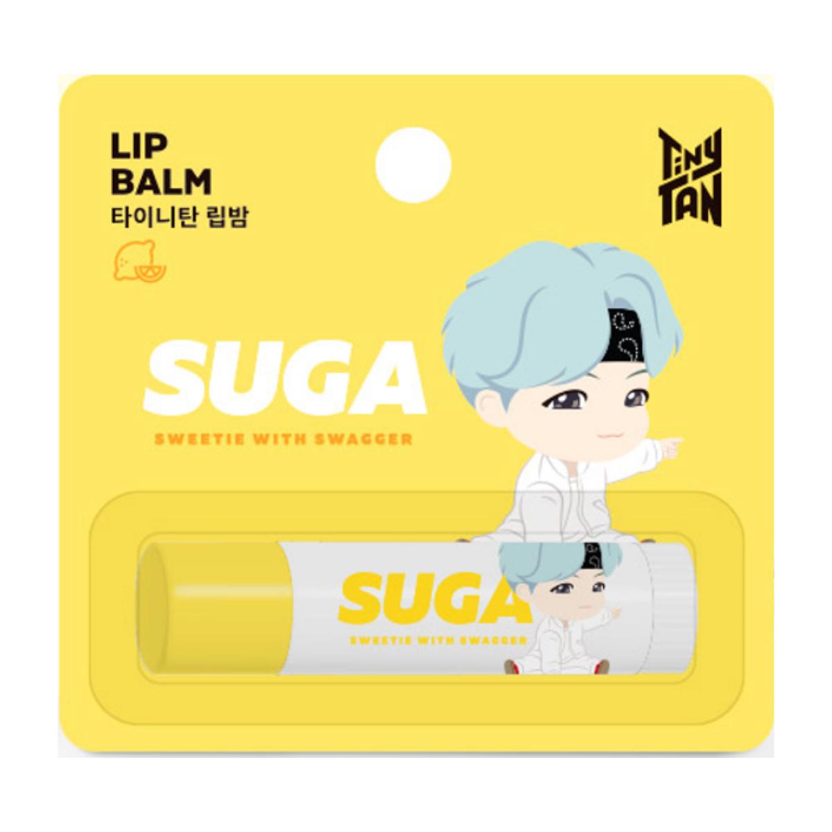 TinyTAN BTS Lip Care Moisturizing Nourishing Balm SUGA Lemon 4.5g x 1ea
